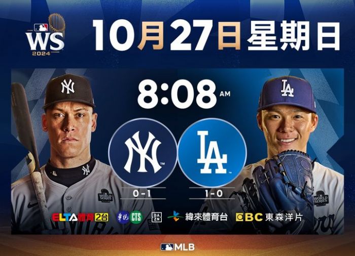 MLB世界大賽首戰驚心動魄 山本由伸V.S洋基 打造精彩序章