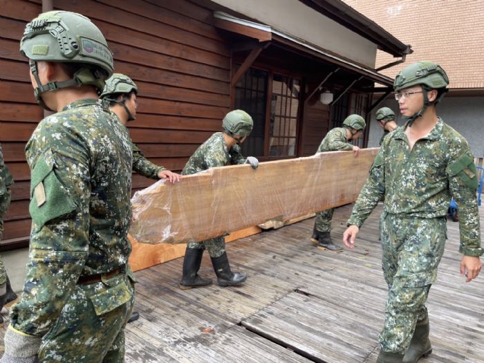 國軍全力支援，美濃災後重獲新生