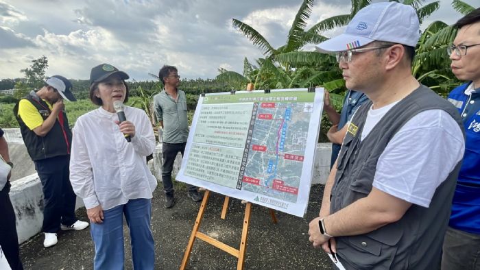 凱米颱風後屏東重建：周縣長親自視察災後復建進度