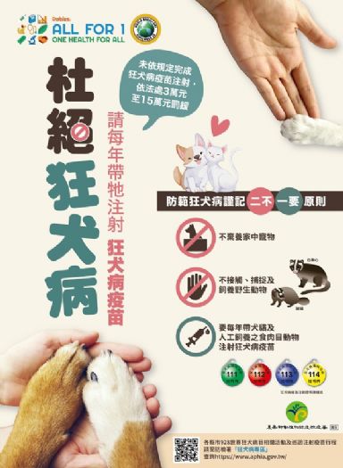 屏東縣動物防疫所：全力防範狂犬病，保護您的毛小孩！