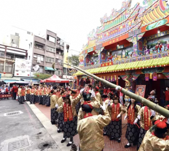 旗津天后宮350週年建醮大典 豎燈篙揭開序幕 12/24~12/28舉行