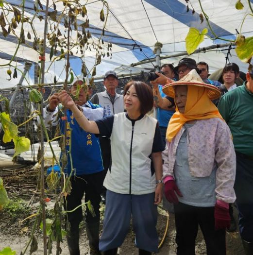 屏東農損嚴重，縣長周春米全力爭取救助與貸款協助農民早日復耕